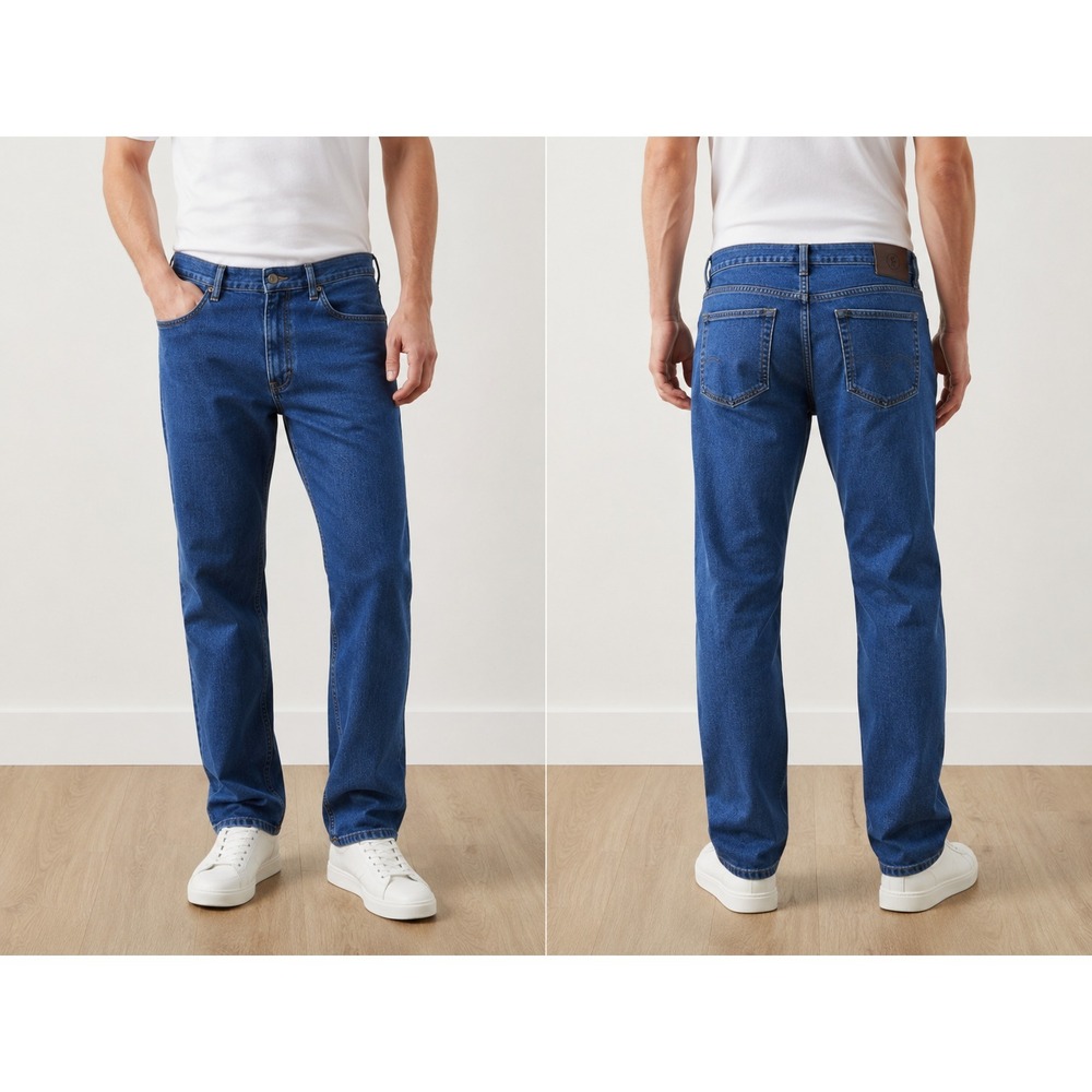 Peter Millar Jeans Mens 36x32 Blue Pilot Mill Stretch Denim 5 Pocket